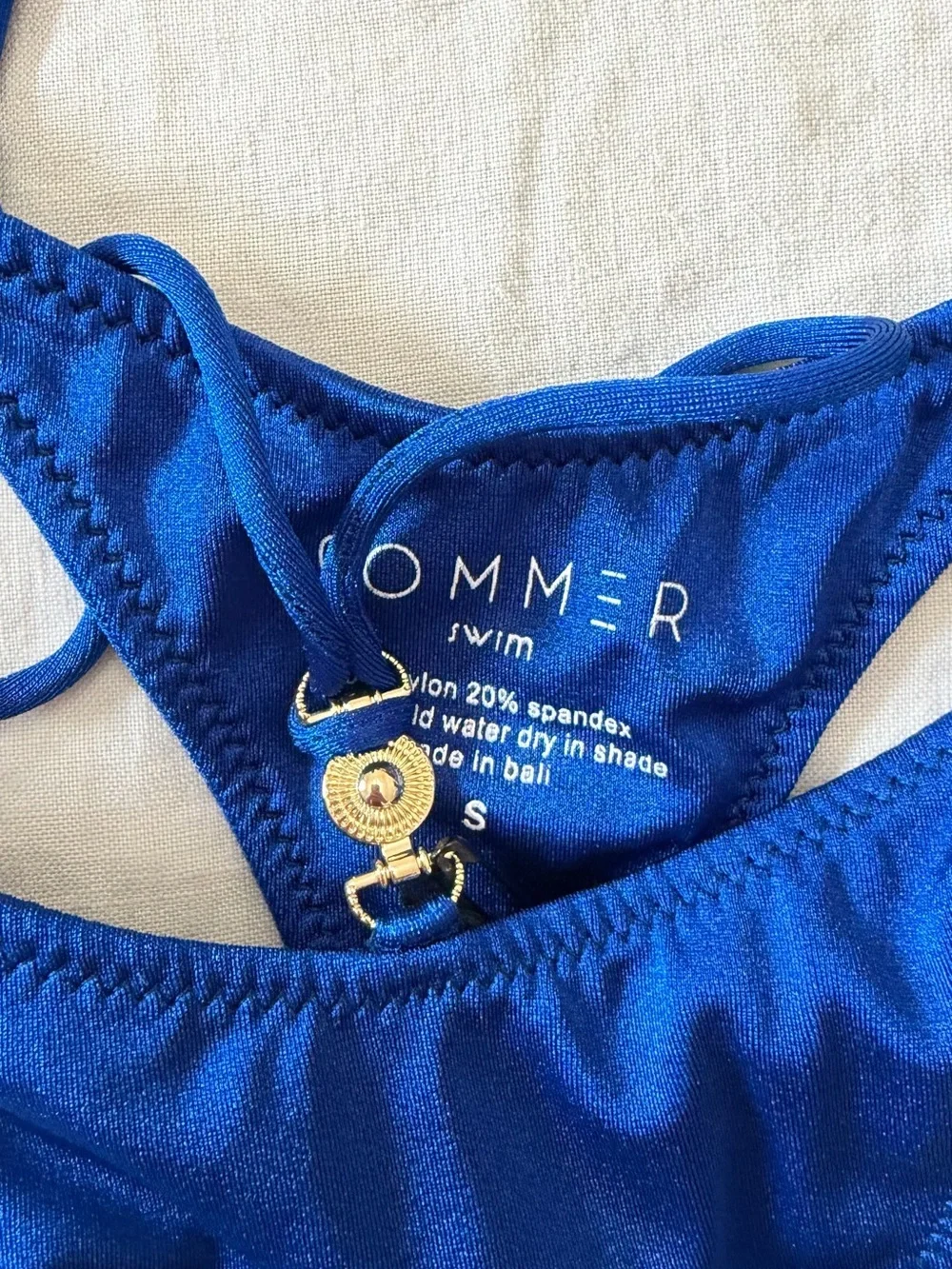 Sommer Swim Women's Royal Blue Bikini Set - Picture 3 of 4
